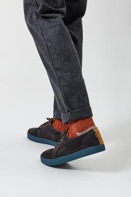 Zapatilla Pompeii Higby Charcoal Navy