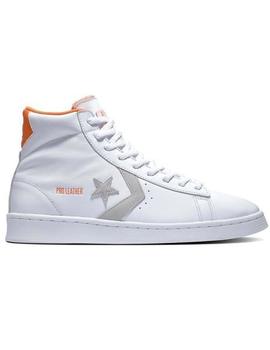 Zapatilla Converse Pro Leather Hi  Blanco