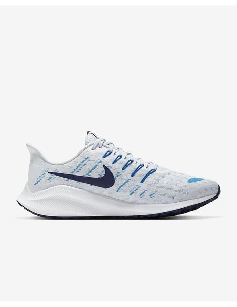 Letrista Caucho Nota Zapatilla Running Nike Vomero 14 Blanco