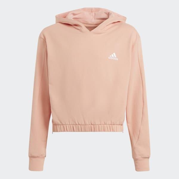 Cardenal Reductor paridad Sudadera Adidas Crop niña COVER SALMON