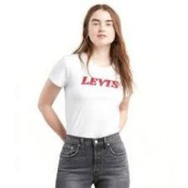 Camiseta Mujer Levi S Perfect Blanco