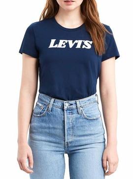 Camiseta Mujer Levi´s Perfect Azul