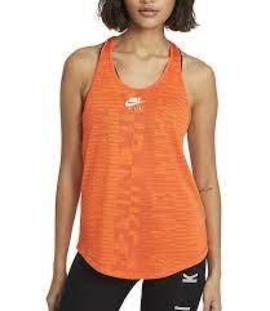 Camiseta Running Mujer Nike Air Naranja