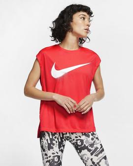 Camiseta  Nike Mujer Coral