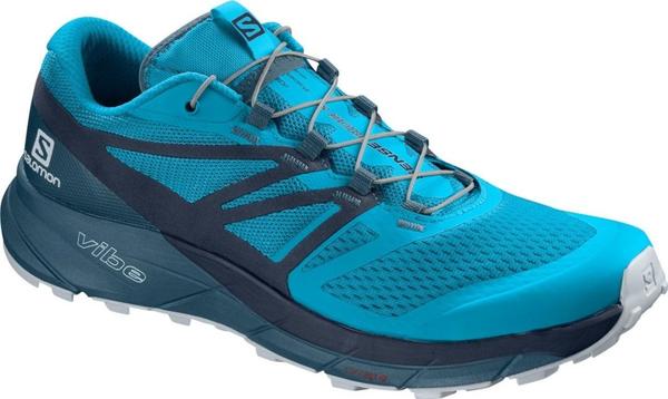Zapatillas salomon supercross 2025 azul turquesa negro mujer