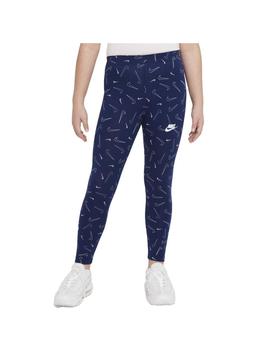 Leggins Junior Nike N SW Favorites AOP Azul