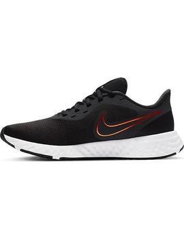 Zapatilla Runinng Nike Revolution 5 Negro Naranja