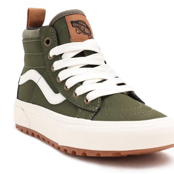 trolebús estrés Serena Zapatilla Infantil Vans Sk8- Hi Mte 1 Verde