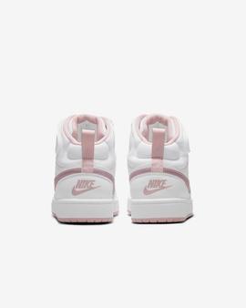 ZP.Jr.Nike COURT BOROUGHT MID 2 BLANCO ROSA