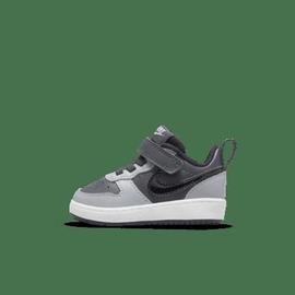 Zapatilla Infantil Nike Court Borough Low 2 Negro Gris