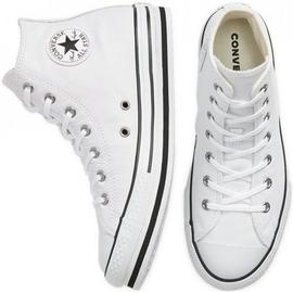 Zapatilla Infantil Converse Lift Hi Piel  Blanco