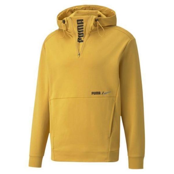 Chaqueta Puma Hoodie Negro/Mostaza Hombre