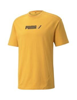 Camiseta Puma RADL/CAL MINERAL MOSTAZA