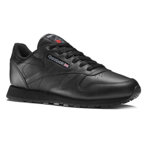 Zapatilla Junior Reebok Leather Negro