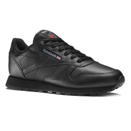 Zapatilla Junior  Reebok Classic Leather Negro