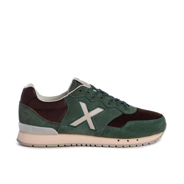 Zapatilla Munich Dash Premium 117 Verde Marr n