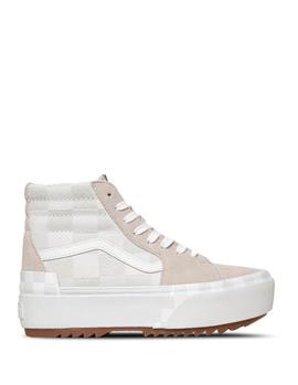 Zapatilla Mujer Vans SK8-Hi Stacked Beige