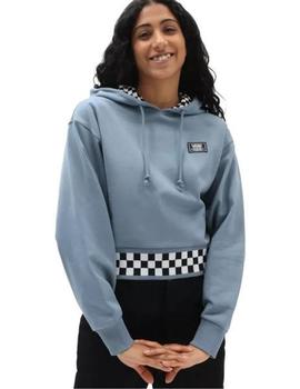 Sudadera Mujer Vans Boom Boom 66  Azul