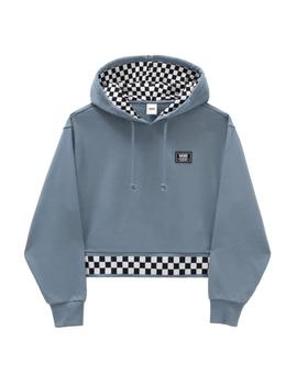 Sudadera Mujer Vans Boom Boom 66  Azul