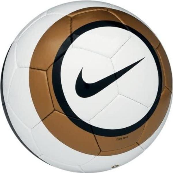 Balón Fútbol Nike CLUB Blanco Oro