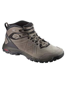 Bota Trekking Salomon Evasion 2Mid Gtx Marrón