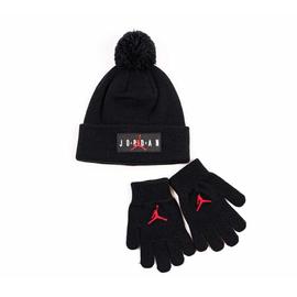 Set Gorro-Guantes niño Jordan Jan HBR Negro