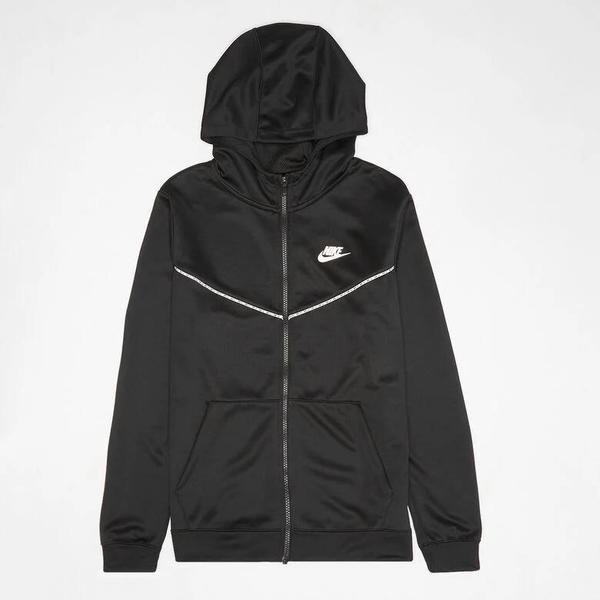Chaqueta nike negra deals