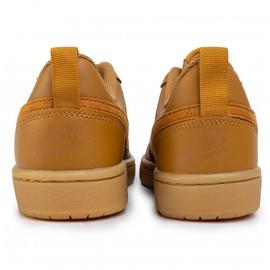 Zapatilla Junior Nike Court Borought 2 Camel