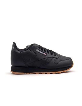 Zapatilla Reebok Classic Leather Negro